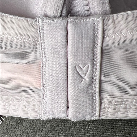 Victoria's Secret Gray Lace Dream Angels Lined Demi Underwire Bra 38DDD - Picture 7 of 12